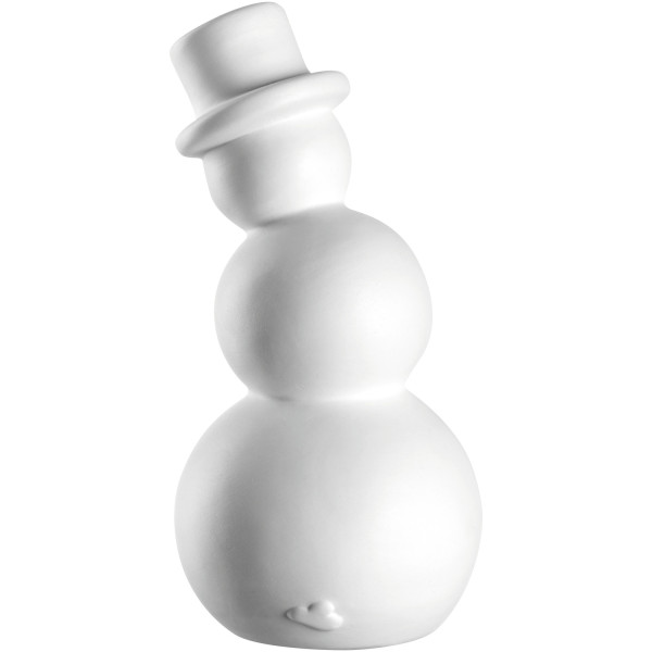Schneemann PABLO in weiß aus Keramik