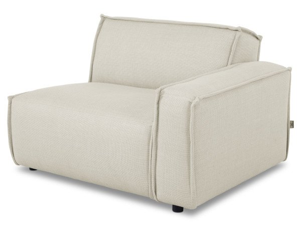 Sofaelement SANSIBAR KARLSHAM in beige aus Stoff