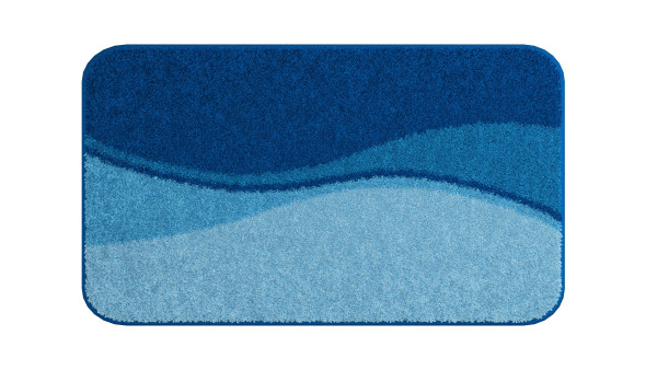 Badematte FLASH in blau aus Polyacryl