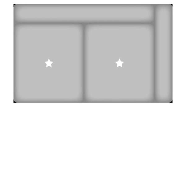 Polsterecke SYSTEMPOLSTER MOLLIE in beige aus Stoff