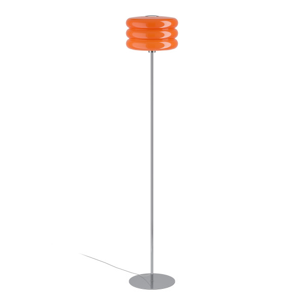 Stehleuchte TORTORA in orange