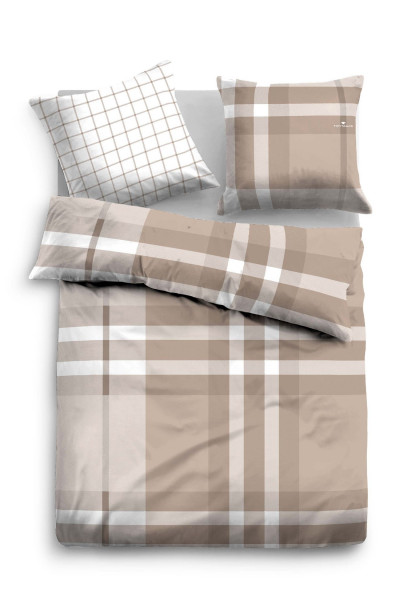 Bettwäsche TOM TAILOR taupe (BL 155x220 cm)