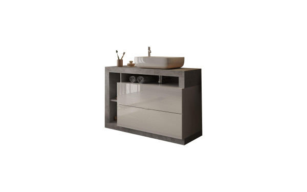 Waschbeckenunterschrank in mehrfarbig