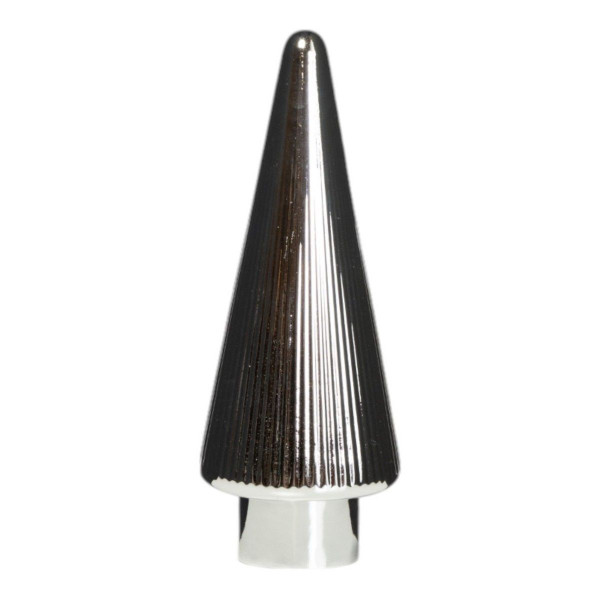 Weihnachtsbaum in silberfarben aus Glas