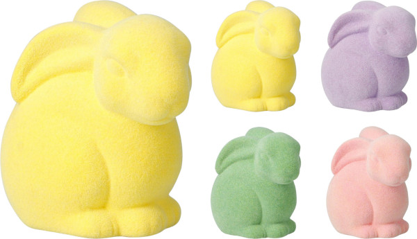 Hase in mehrfarbig aus Dolomit