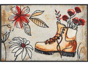 Vorschau: Fußmatte WALKING VIBES in mehrfarbig aus Polyamid Vorschau: Fußmatte WALKING VIBES in mehrfarbig aus Polyamid