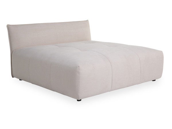 Recamiere ZEFERINO VASTO in natur aus Stoff