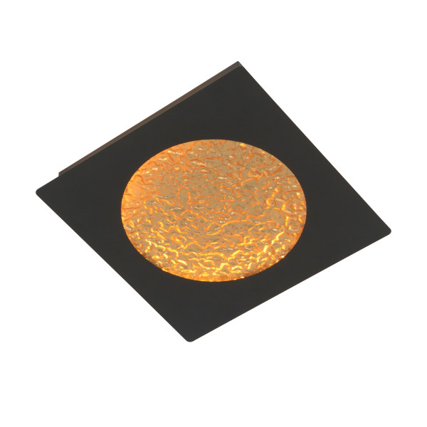 Wandleuchte TOULON in schwarz aus Eisen