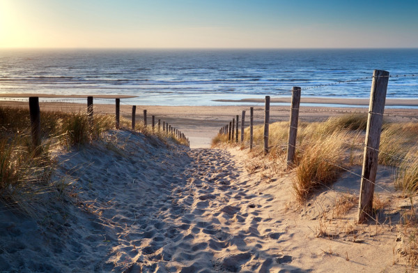 Akustikbild SANDWEG ZUM MEER aus Materialmix