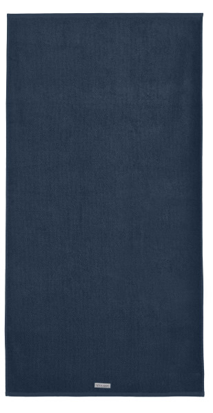 Duschtuch SELECTION nachtblau in blau aus Baumwolle