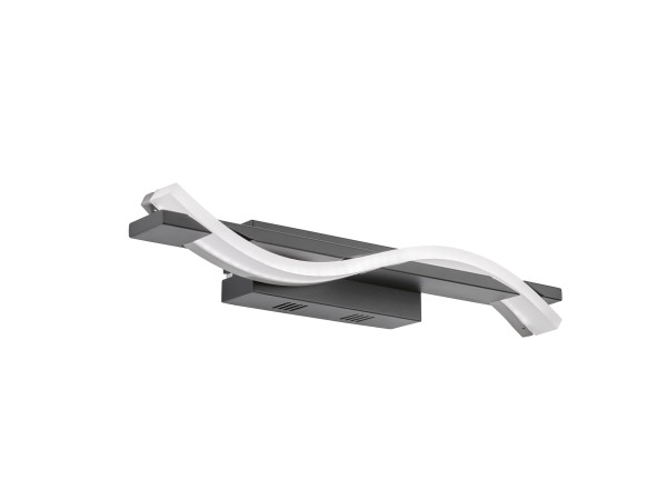 Wandleuchte BRIDGE in schwarz aus Metall
