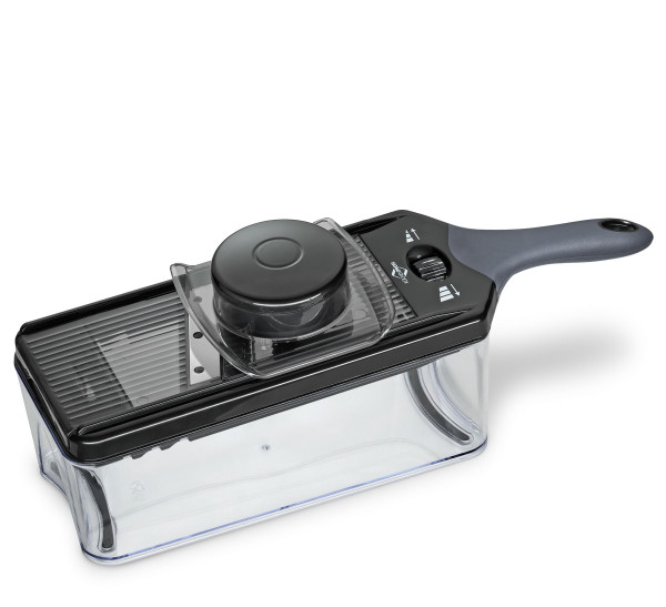 Gemüsehobel KÜCHENPROFI VARIO in schwarz aus Kunststoff