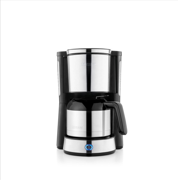 Filterkaffeemaschine KA4847 in schwarz aus Edelstahl