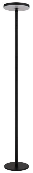 Solarleuchte in schwarz aus Aluminium