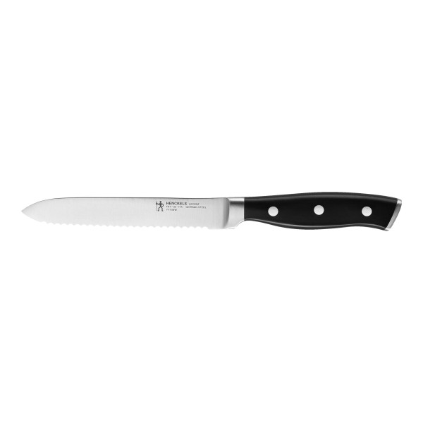 Universalmesser Henckels by ZWILLING ACCENT in schwarz aus Materialmix