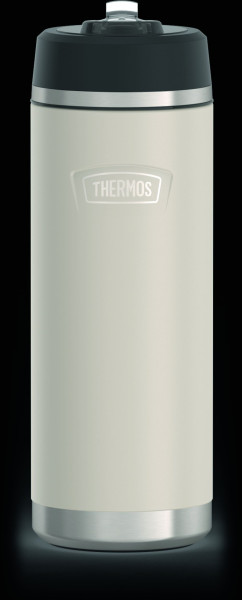 Isolierflasche THERMOS ICON in sand aus Edelstahl