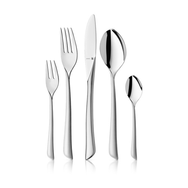 Besteckgarnitur WMF VIRGINA in silberfarben aus Metall