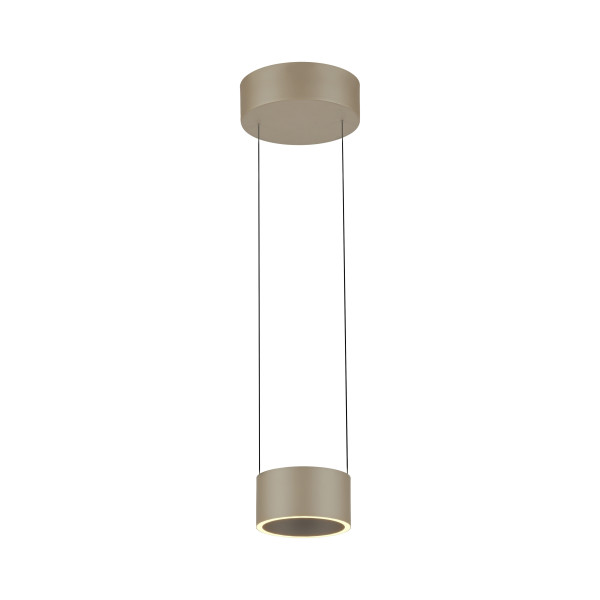 Pendelleuchte PURE CLIPSE in bronzefarben aus Metall