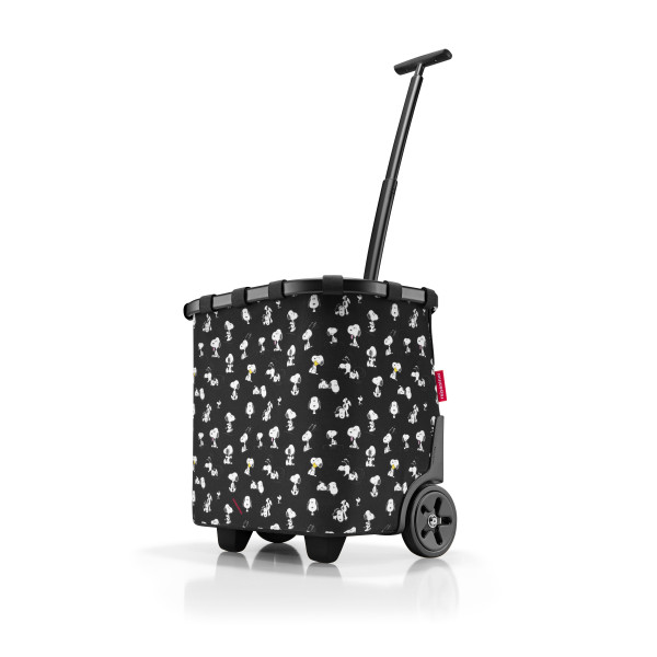 carrycruiser reisenthel - snoopy black in schwarz aus Polyester