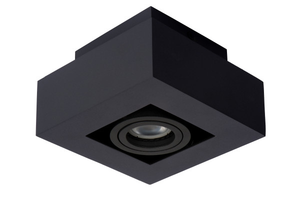Deckenleuchte XIRAX in schwarz aus Aluminium