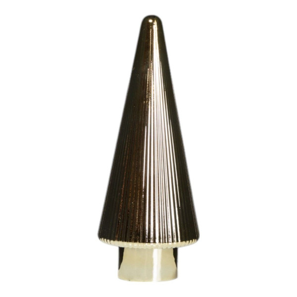 Weihnachtsbaum in goldfarben aus Glas