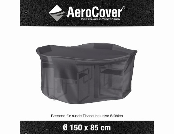 Schutzhülle AeroCover in anthrazit aus Polyester