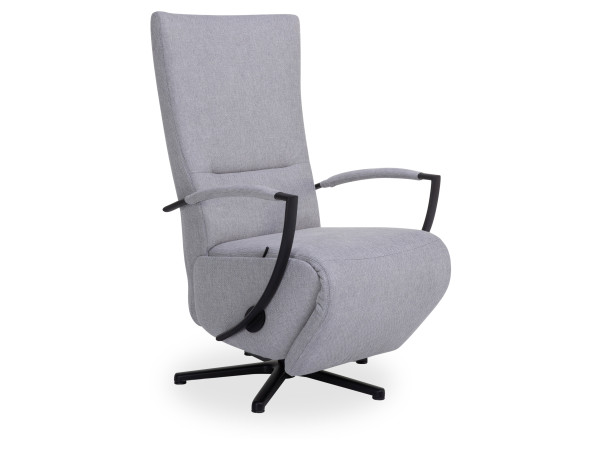 Relaxsessel Elastoform SANYO PLUS in silver aus Stoff