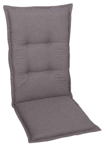 Sesselauflage nieder in taupe aus Stoff