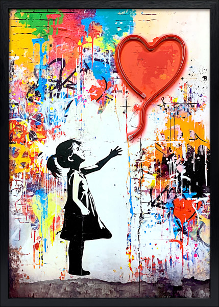 Bild LED LITTLE GIRL WITH