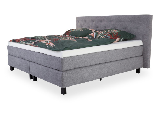 Boxspringbett Rolf Weber JENA in beluga aus Stoff