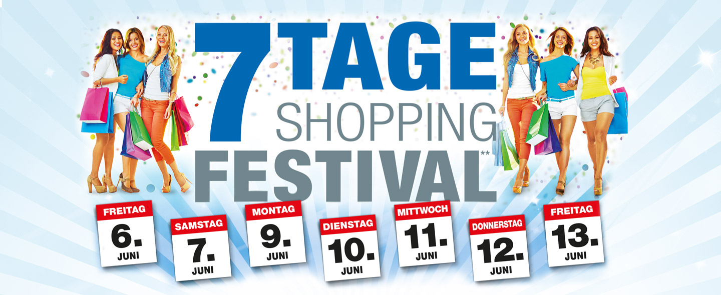 7 Tage Shopping Festival bei OSTERMANN vom 07.06.-13.06.