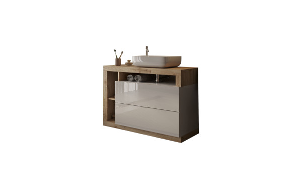 Waschbeckenunterschrank in mehrfarbig