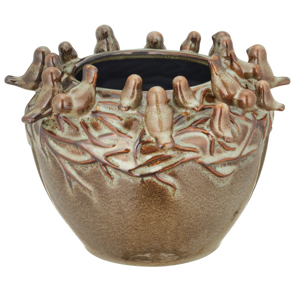 Vase VÖGEL