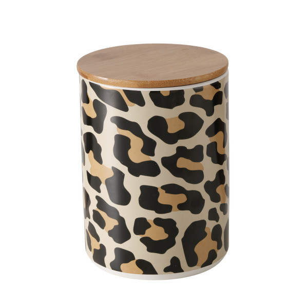 Vorratsdose LEONY in mehrfarbig aus Materialmix