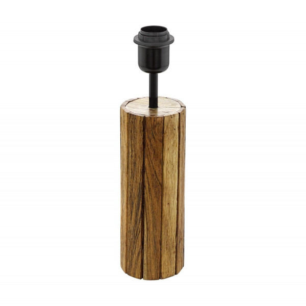 Tischleuchte THORNHILL in braun aus Holz