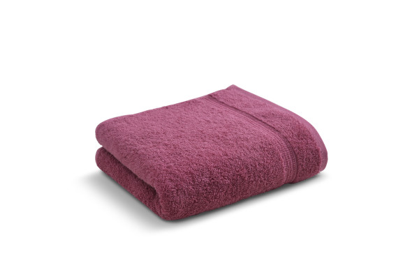 Handtuch MONDO FERI in pink aus Baumwolle