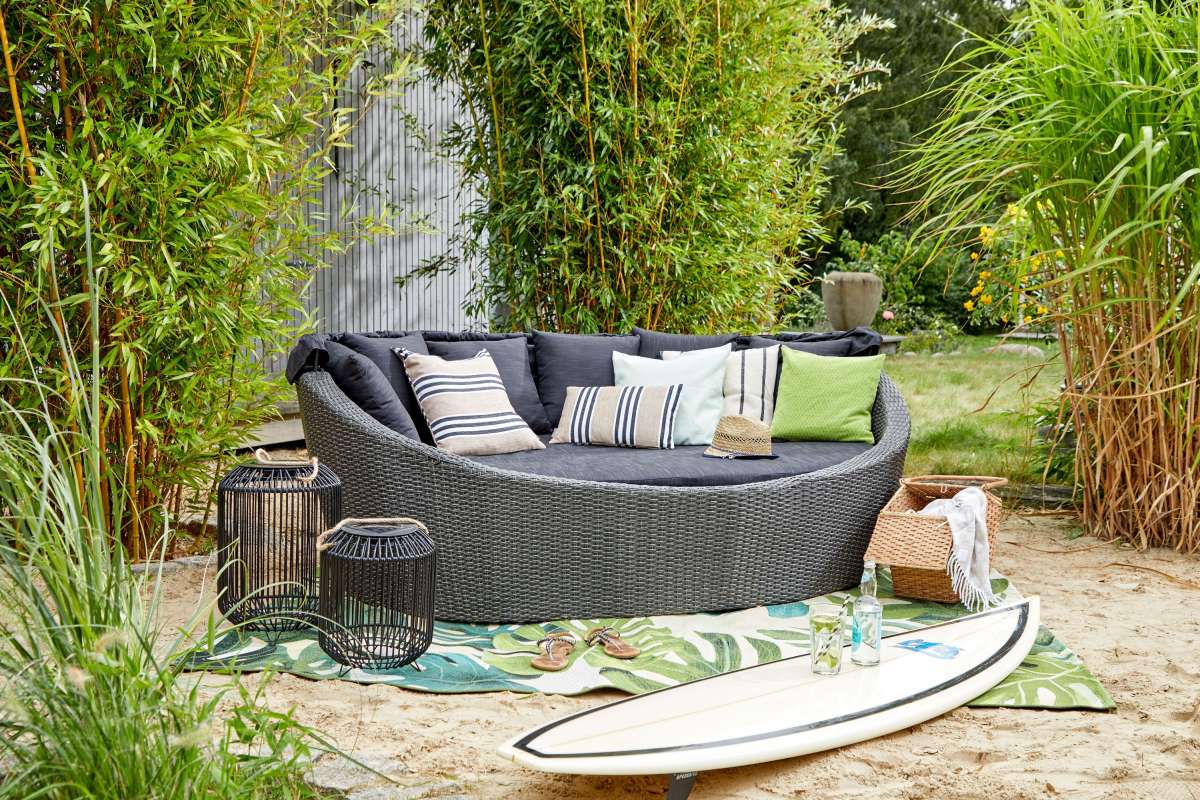 Lounge Muschel Outdoor London LoungeSets Loungemöbel Gartenmöbel