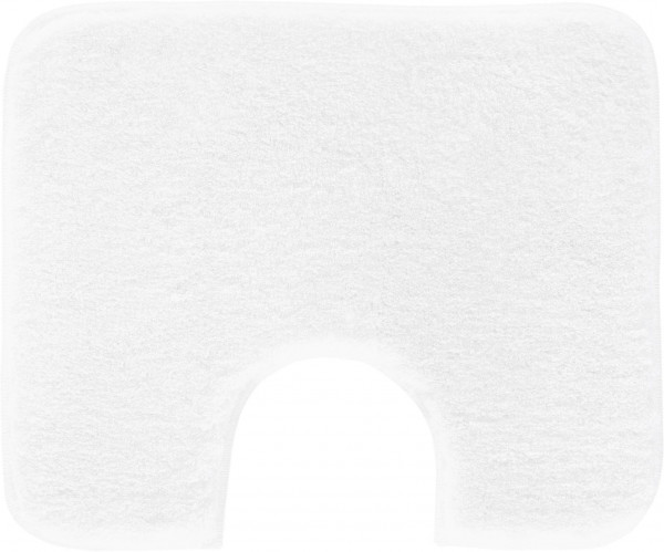 Badematte MELANGE in weiß aus Polyacryl