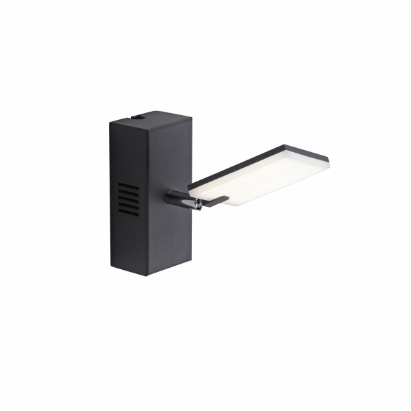 Wandleuchte PURE MIRA in schwarz aus Metall