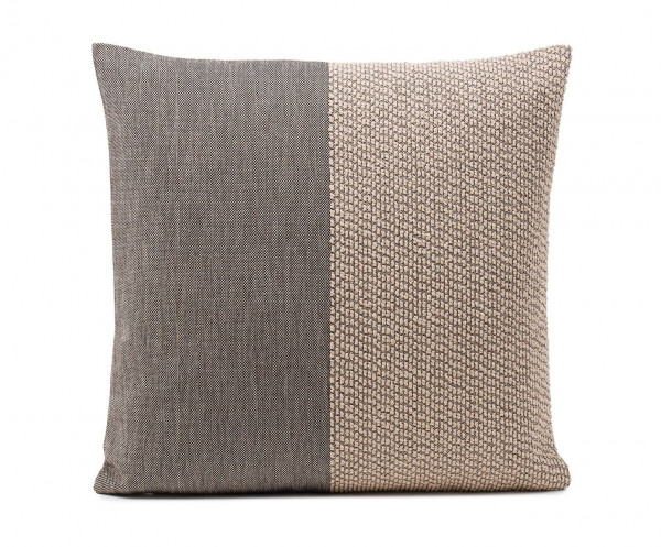 Kissenhülle DUKE taupe in taupe aus Polyester