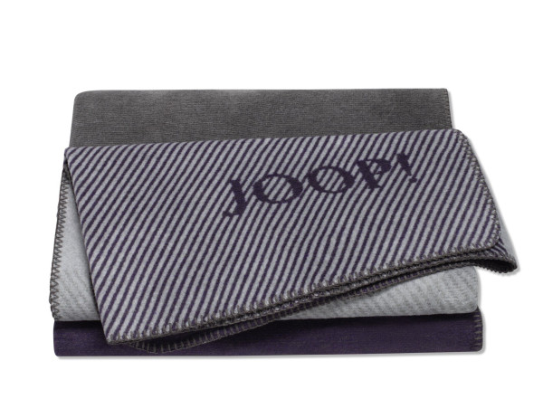 Wohndecke JOOP! MODERN in violett aus Mischgewebe