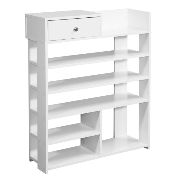 Schuhschrank in weiß aus Holz