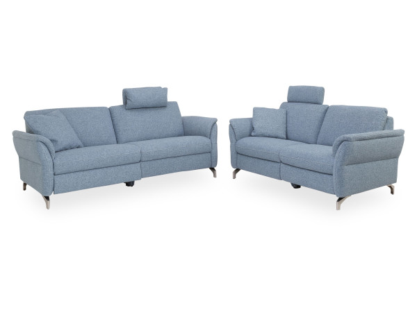 Sofa 2 Sitzer (SR89) PARMA in KHAKI aus Stoff