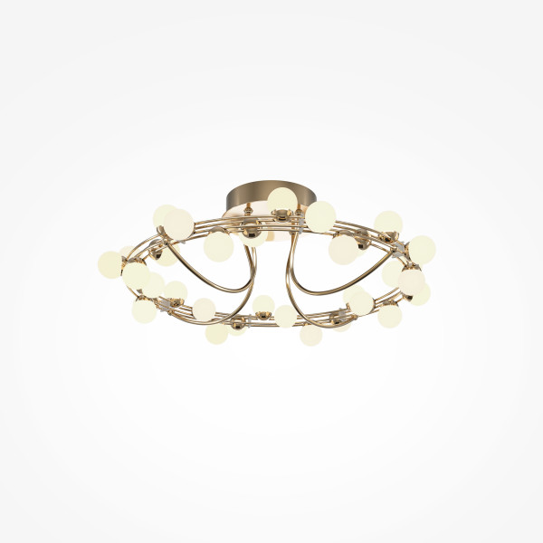 Deckenleuchte TESSARA in goldfarben aus Edelstahl