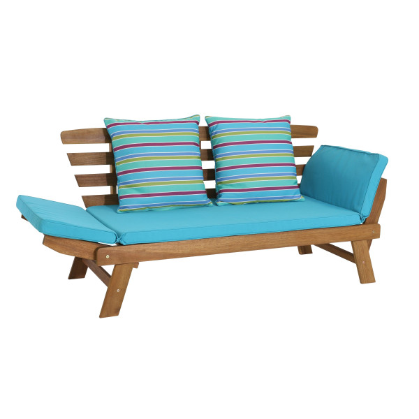Gartensofa greemotion Borkum in türkis