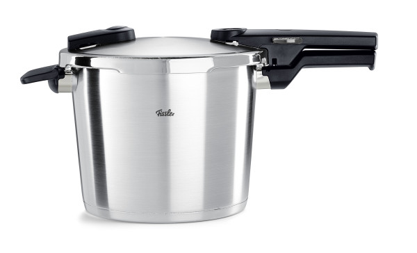 Schnellkochtopf Fissler VITAQUICK in silberfarben aus Metall