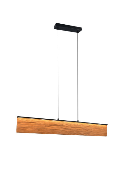 Pendelleuchte KALEA in braun aus Holz