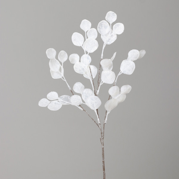 Kunstpflanze LUNARIA in creme aus Kunststoff