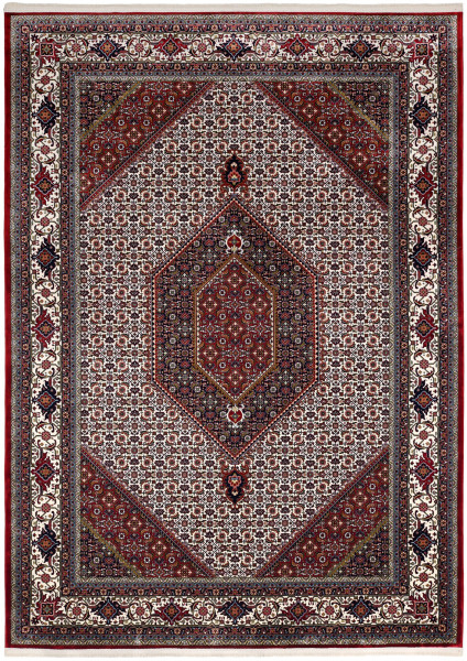Teppich CENTAURI BIDJAR in creme aus Viskose