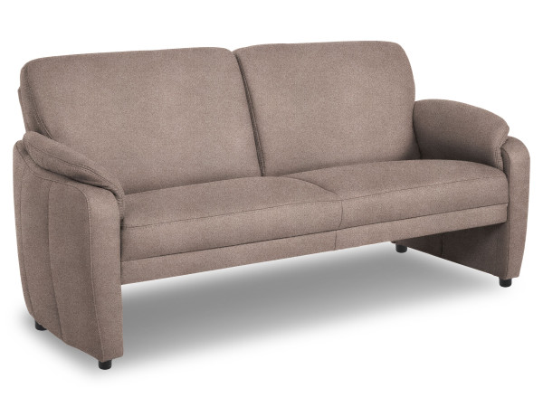 Sofa 3 Sitzer ELASTOFORM STEVE in CAPPUCCINO aus Stoff